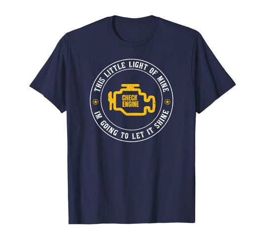Check Engine Light Warning Light T-Shirt