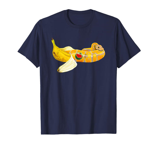 Banana Ball Python Snake Reptile Herpetologist Ophiology T-Shirt