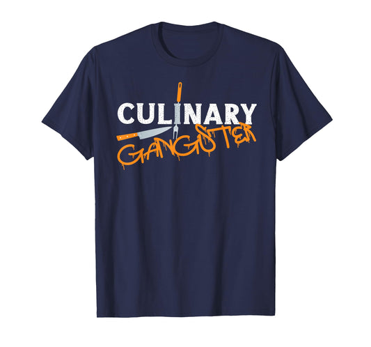 Cooking Chef Gangster Kitchen Chef Culinary Gangster T-Shirt