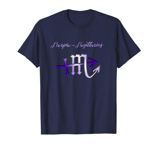 Scorpio Sagittarius Cusp Zodiac Horoscope T-Shirt