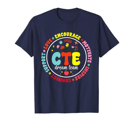CTE Crew Squad Career & Technical Education Teacher T-Shirt