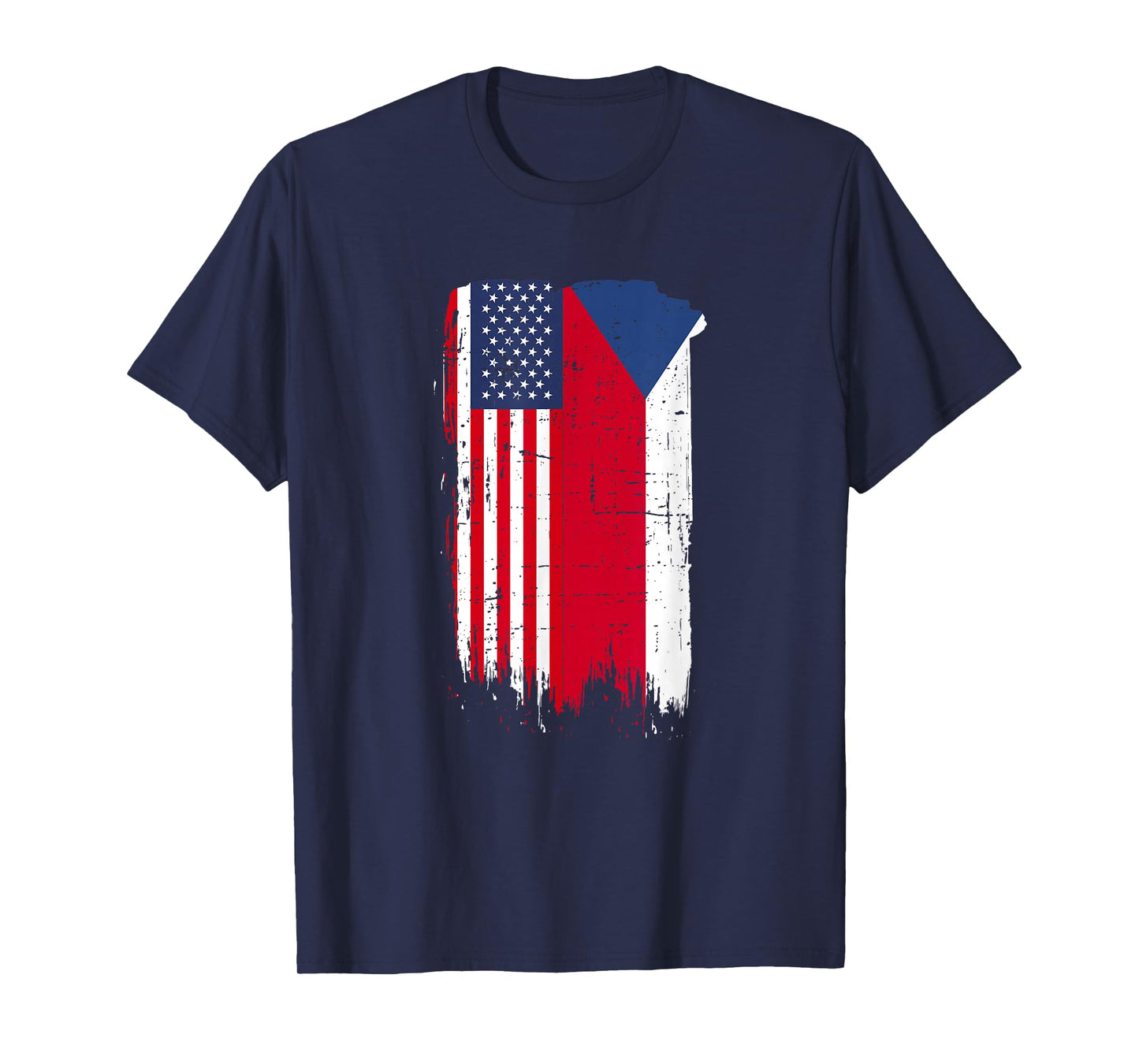 Czech Republic Flag - Czech American T-Shirt