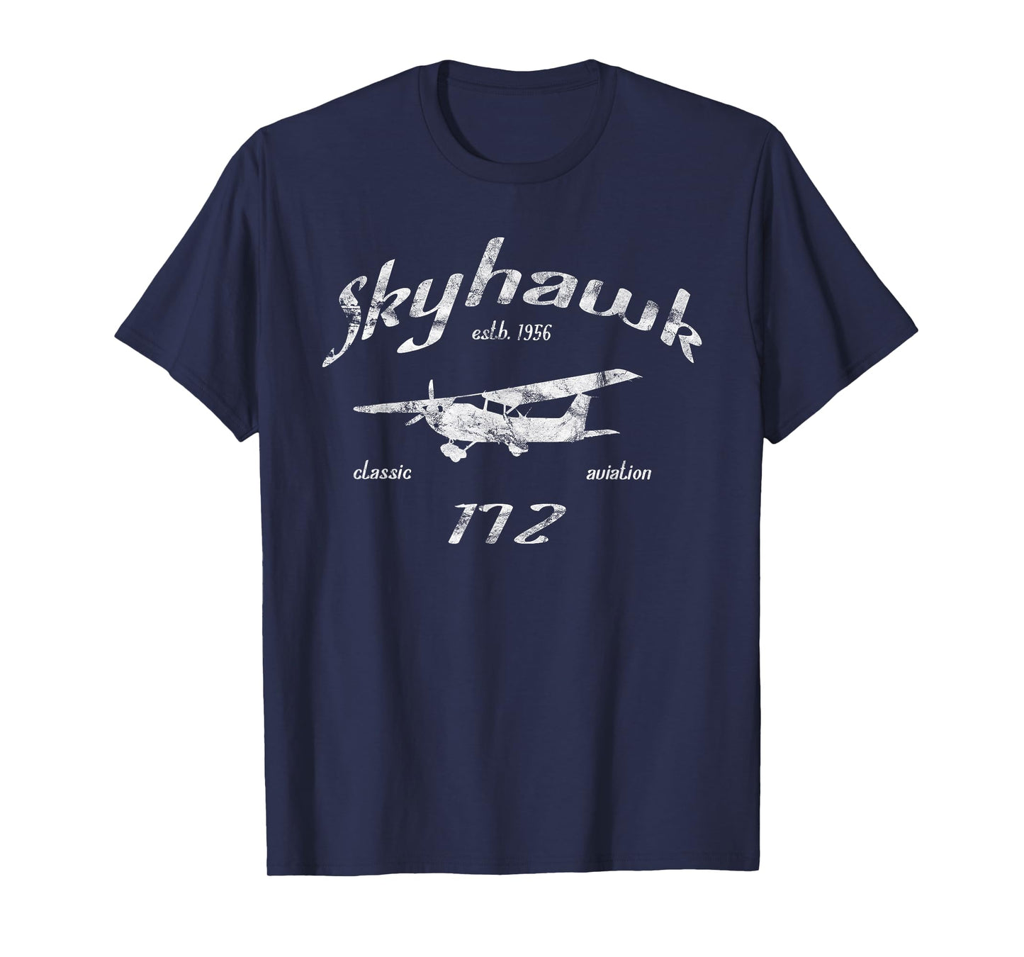172 Skyhawk Airplane Classic Vintage Aviation Private Pilot T-Shirt