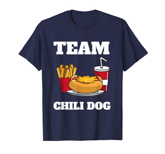 Chili Dog And Hot Dog Man And Chili Con Carne Foodtruck T-Shirt