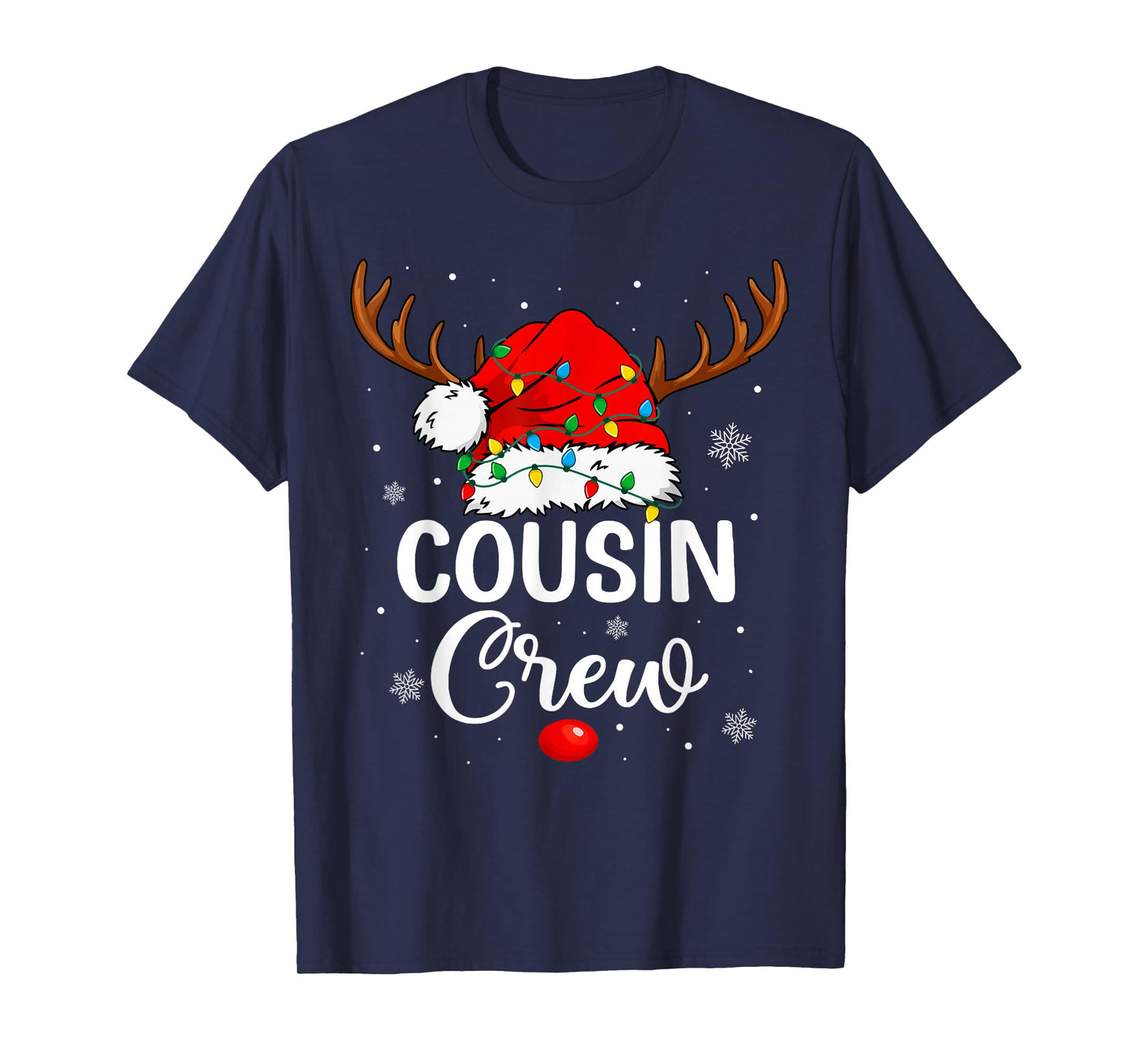 Cousin Crew Christmas Pajamas for Men Kids Women Grandkids T-Shirt