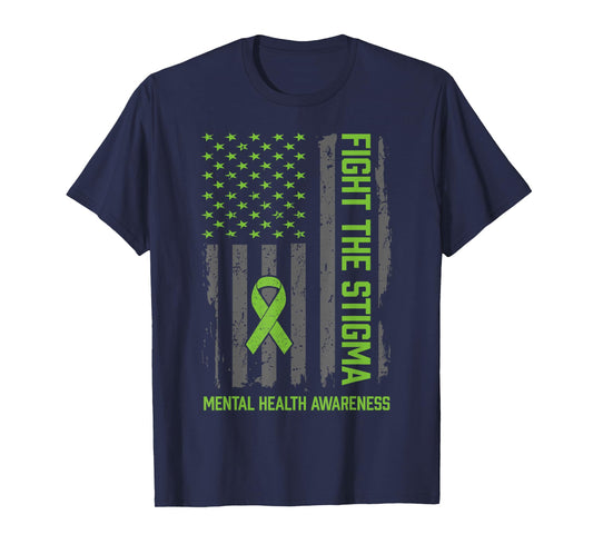 Mental Health Awareness Shirt Fight The Stigma Mental Health T-Shirt