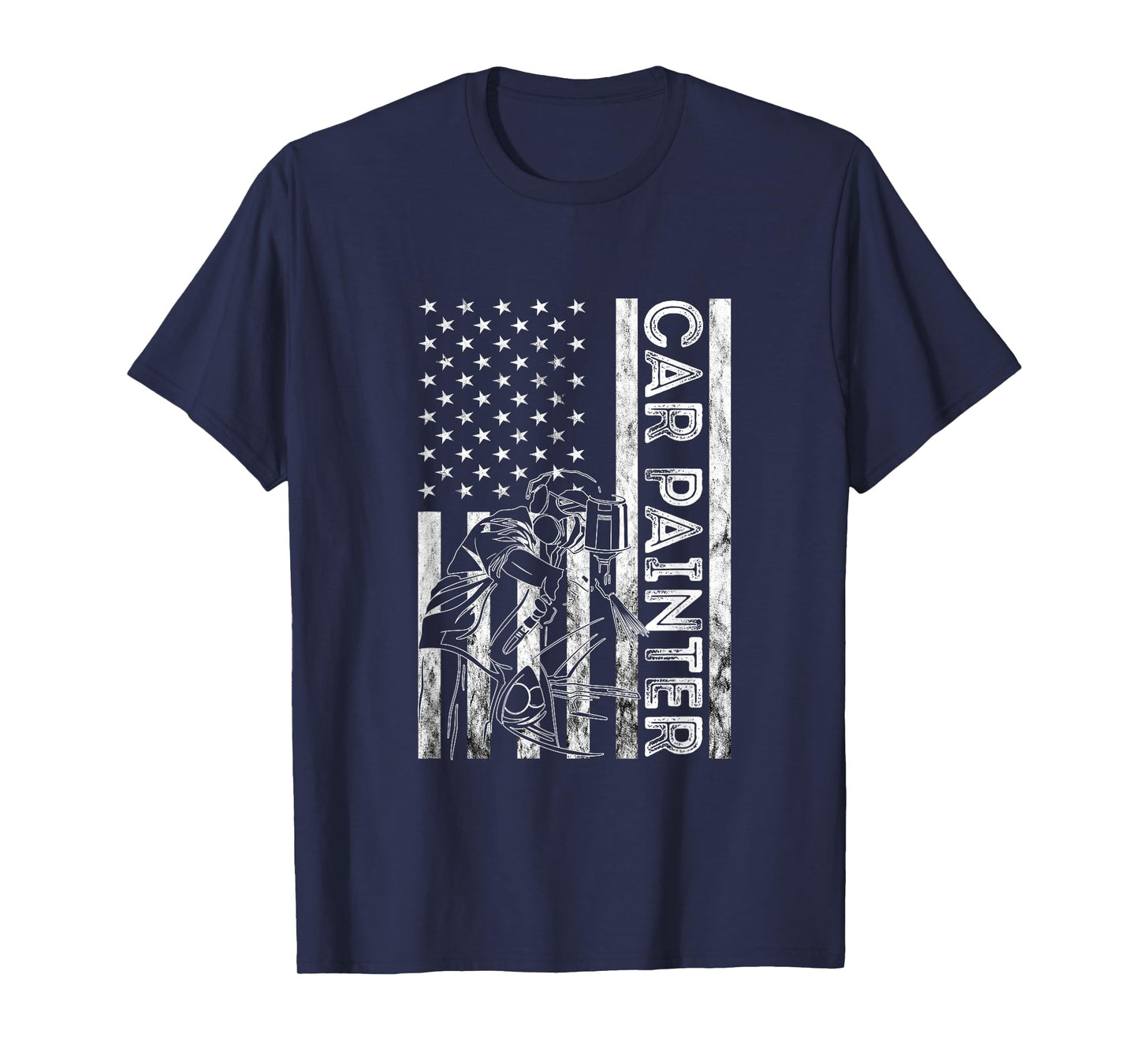 Auto Body Painter America Autobody Technician Car Painter T-Shirt