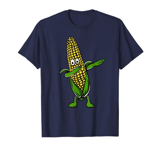 Cute Corn Art For Men Women Farmer Corn On The Cob Farming T-Shirt