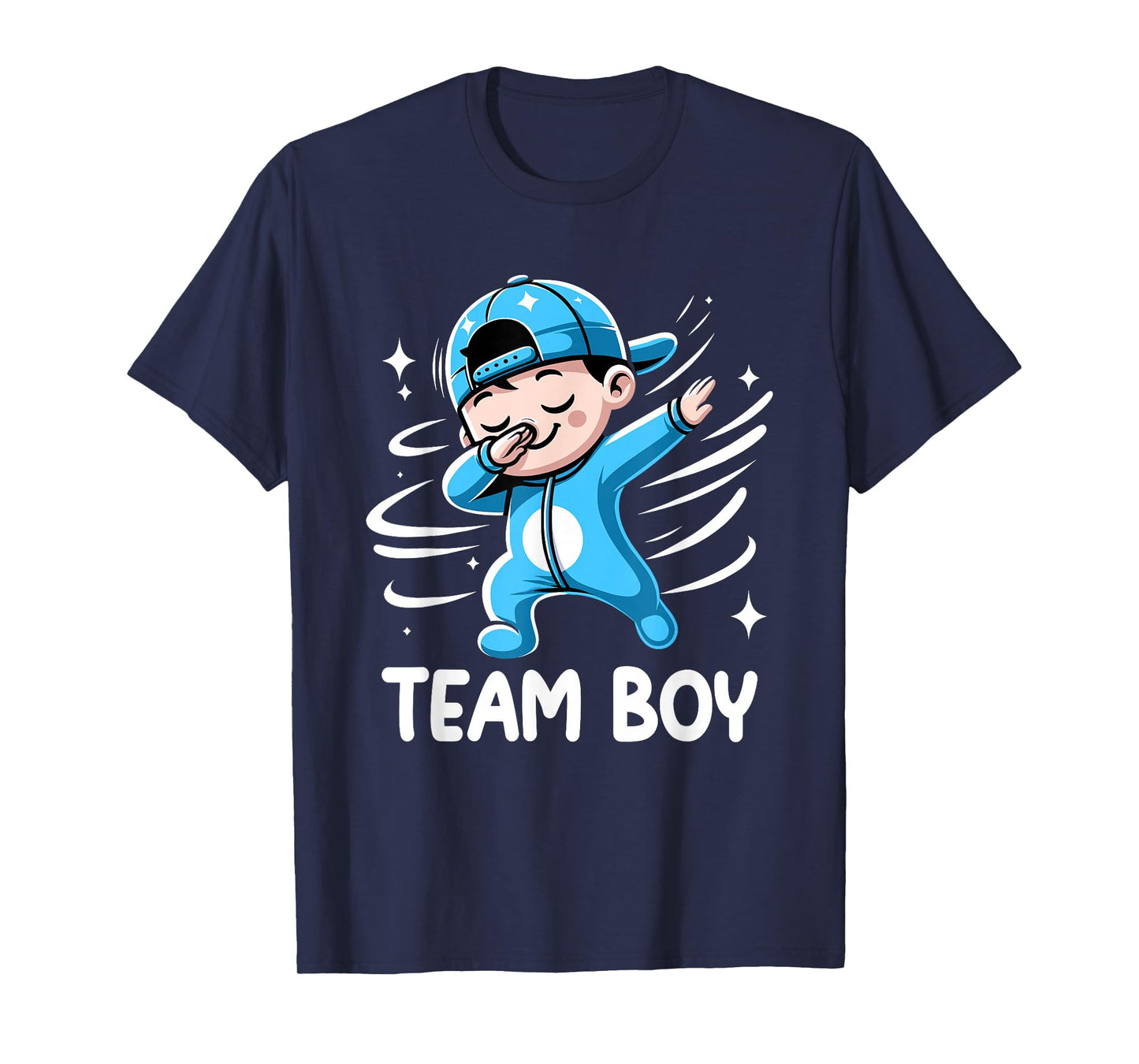 Gender Reveal Party Team Boy Baby Announcement T-Shirt
