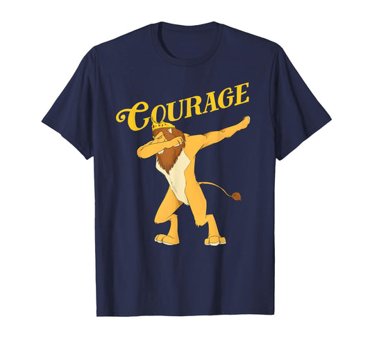 OZ Cowardly Dabbing Lion Courage Shirt Art-Wizard Of Oz T-Shirt