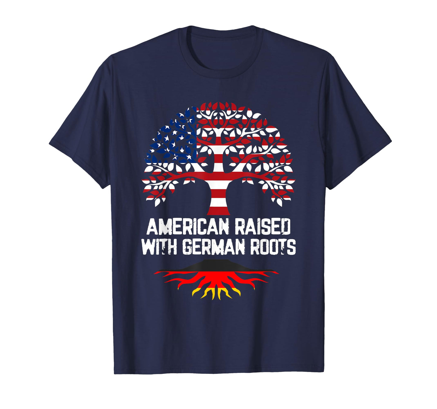 American raised with German roots American T-Shirt