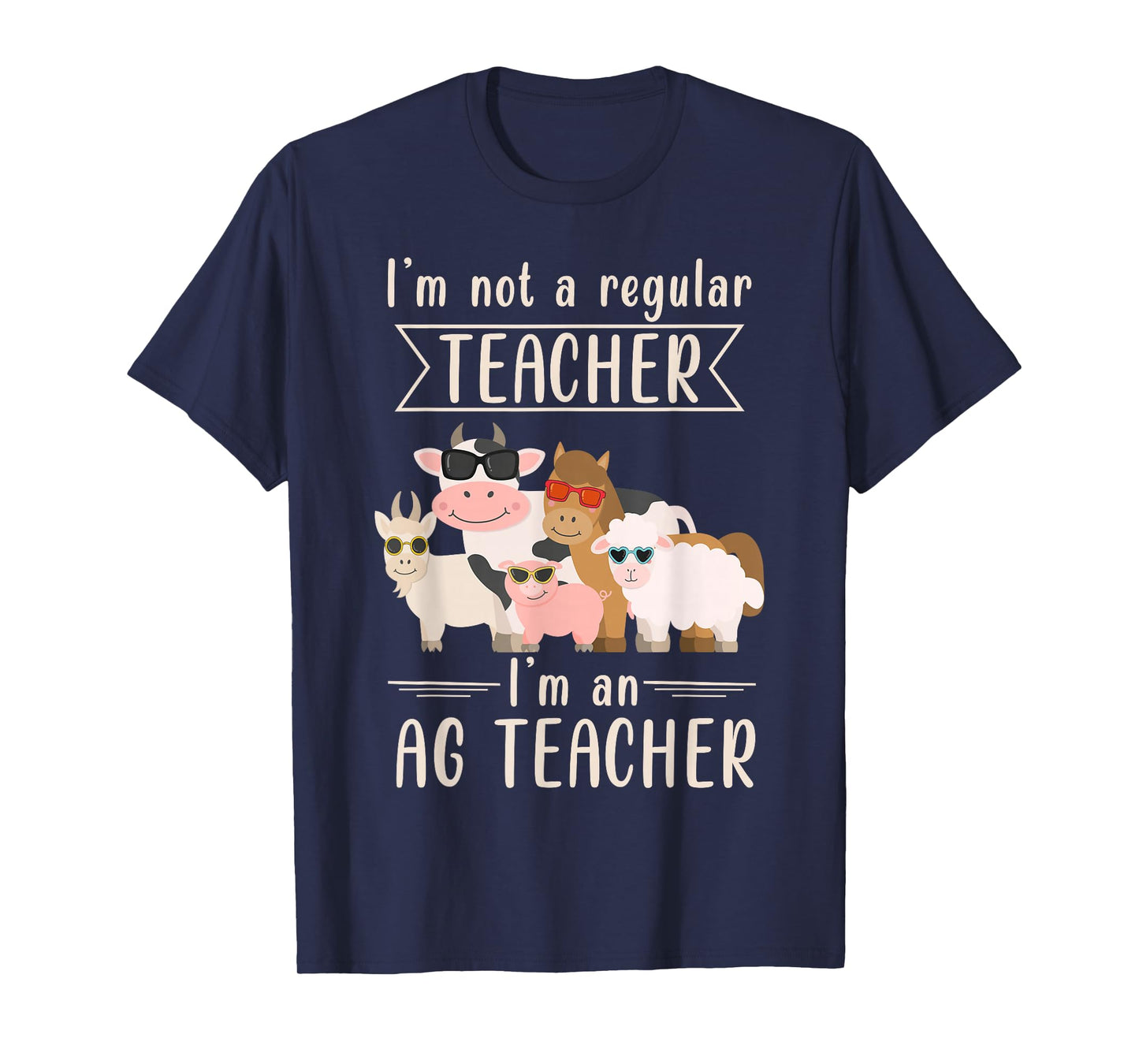 AG Teacher Funny Agriculture Animal Lover T-Shirt
