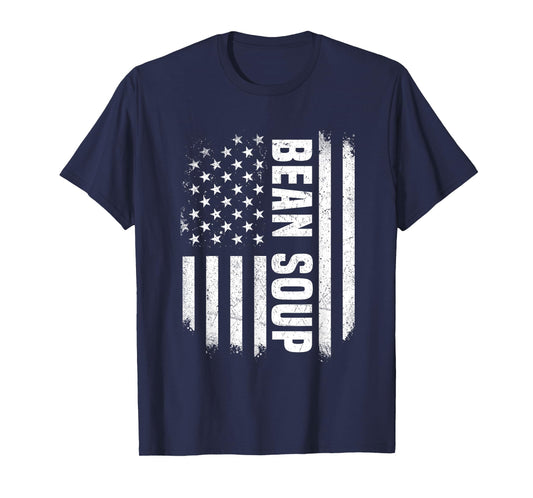 American Flag Bean Soup Outfit Dry Beans Mix USA T-Shirt