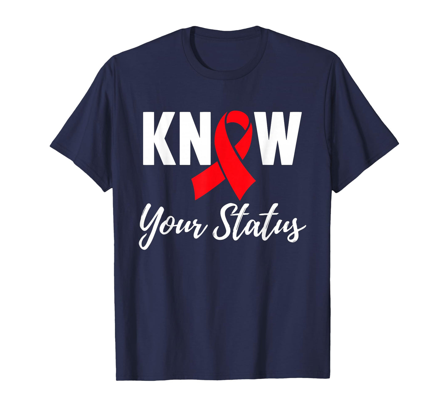 Aids Support Red Ribbon World Aids Day Hiv Aids Awareness T-Shirt