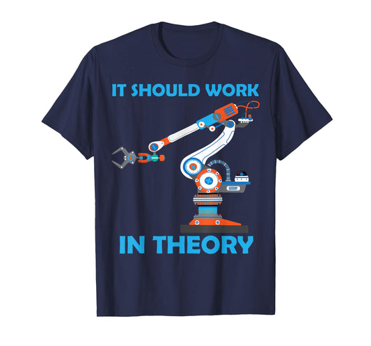 Cool Robotics Art Men Women Robotics Engineer Robot Lovers T-Shirt