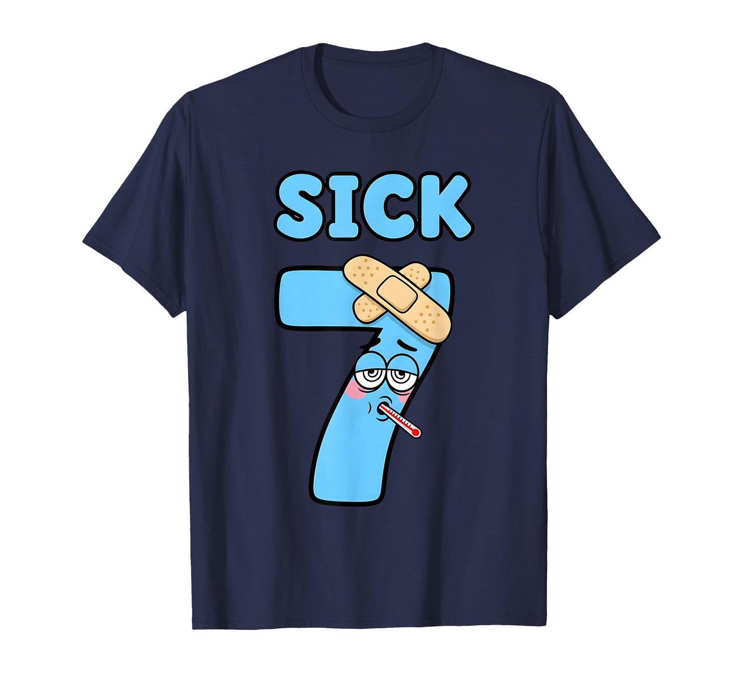 Sick Seven Meme Tee 67 Six Seven Funny Wordplay T-Shirt