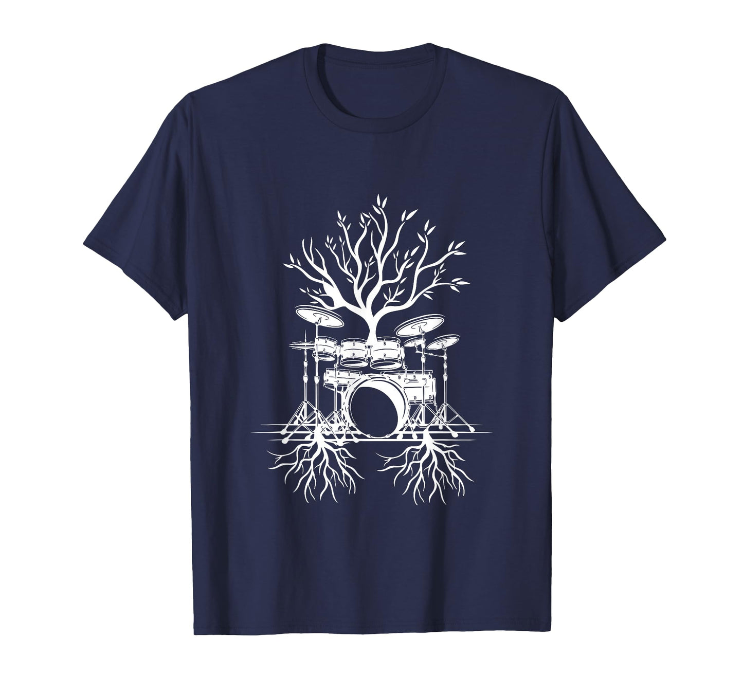 Tree Of Life Drummer Drums Drumming Drumset Snare Musician T-Shirt