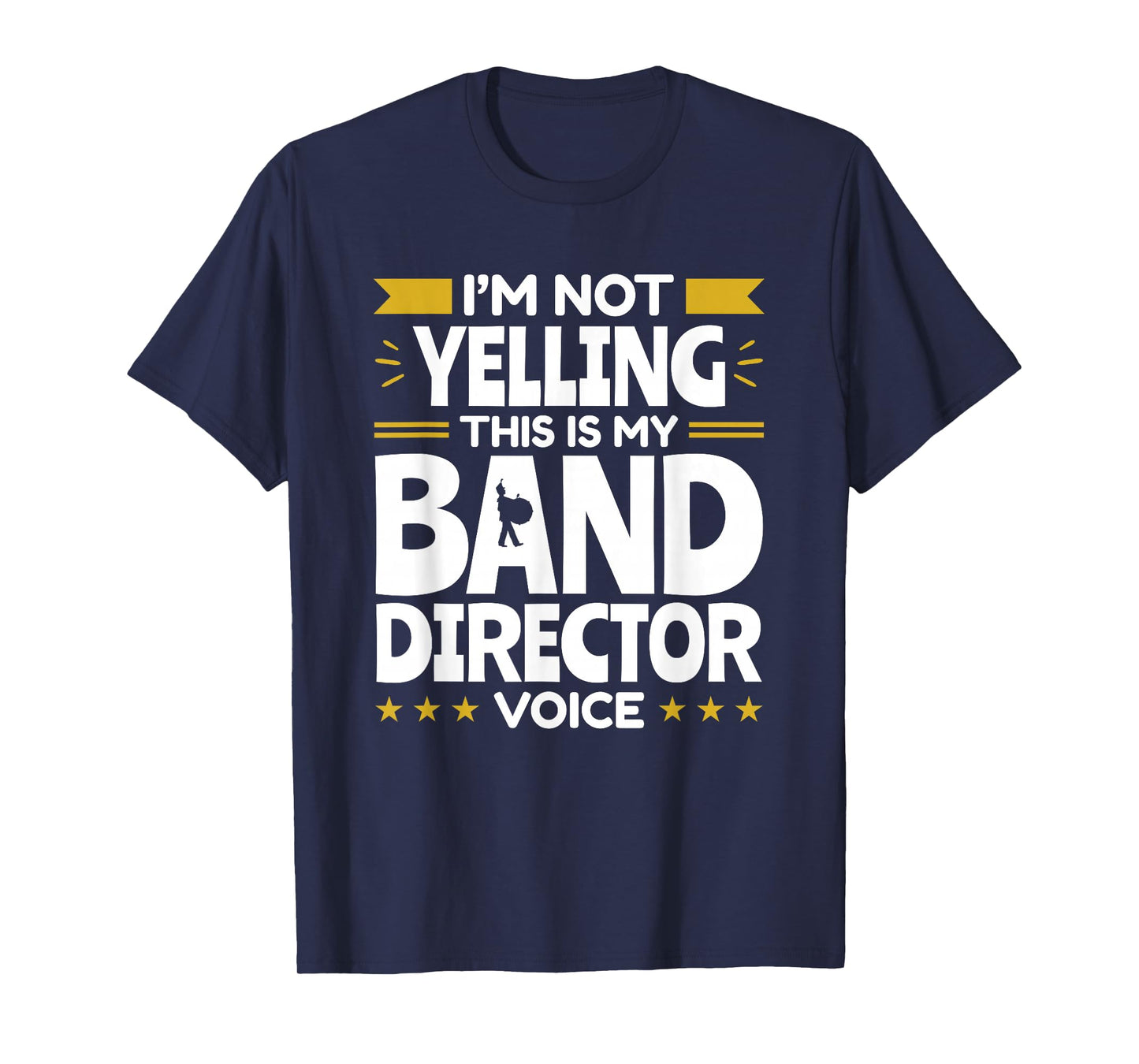 Band Director Voice Music Teacher Funny Appreciation T-Shirt