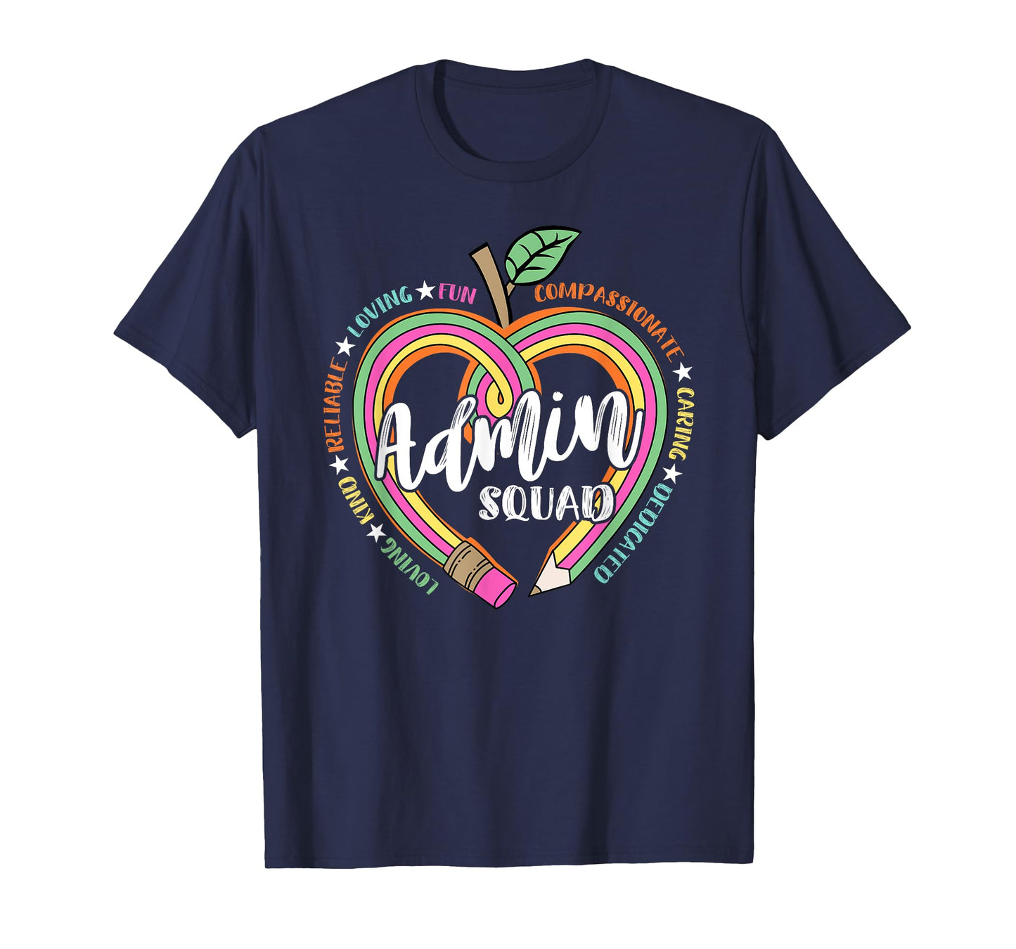 Admin Squad School Assistant Principal Crew Administrator T-Shirt
