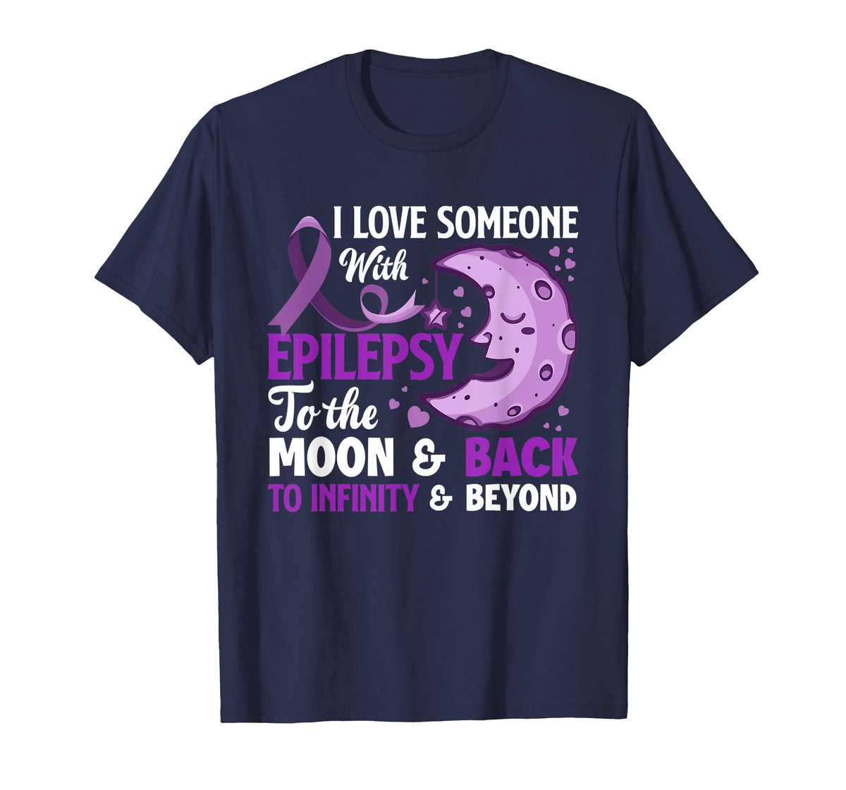 I Love Someone With Epilepsy Support Epilepsy Awareness T-Shirt