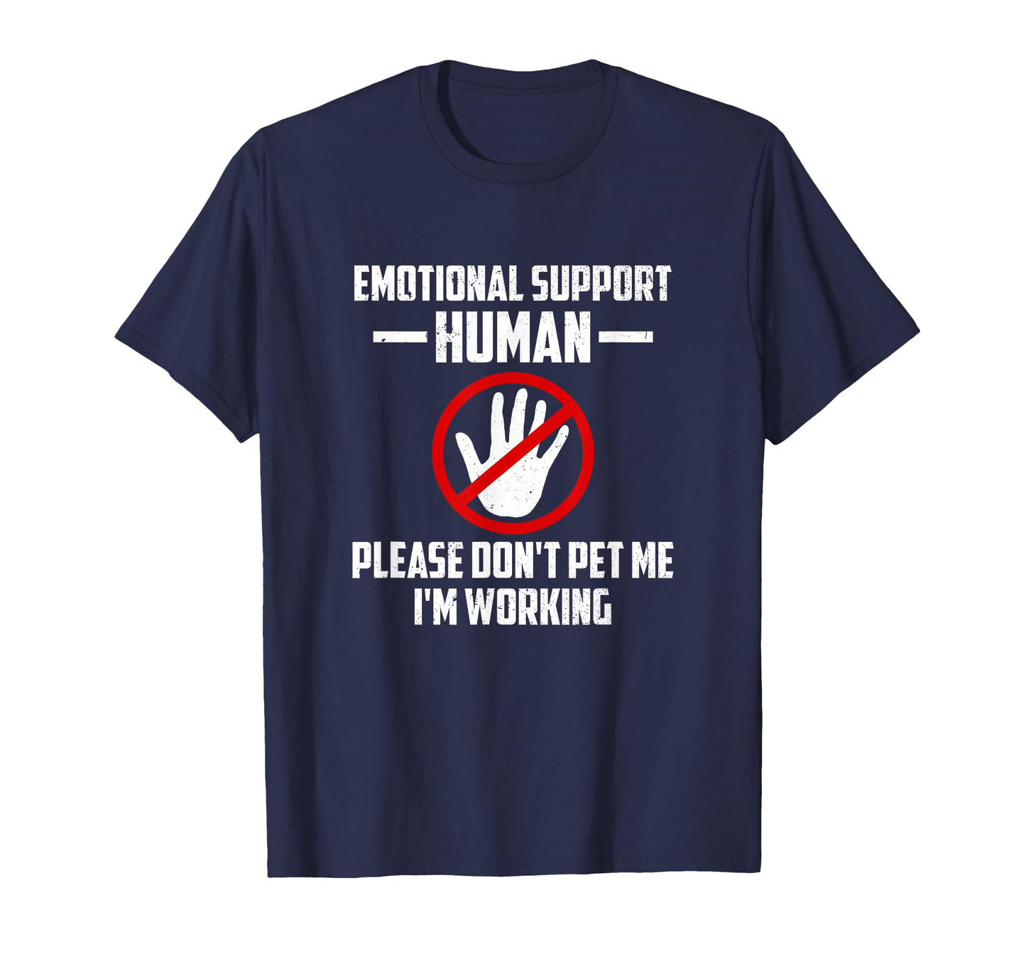 Emotional-Support Human Halloween Costume Do Not Pet Me T-Shirt