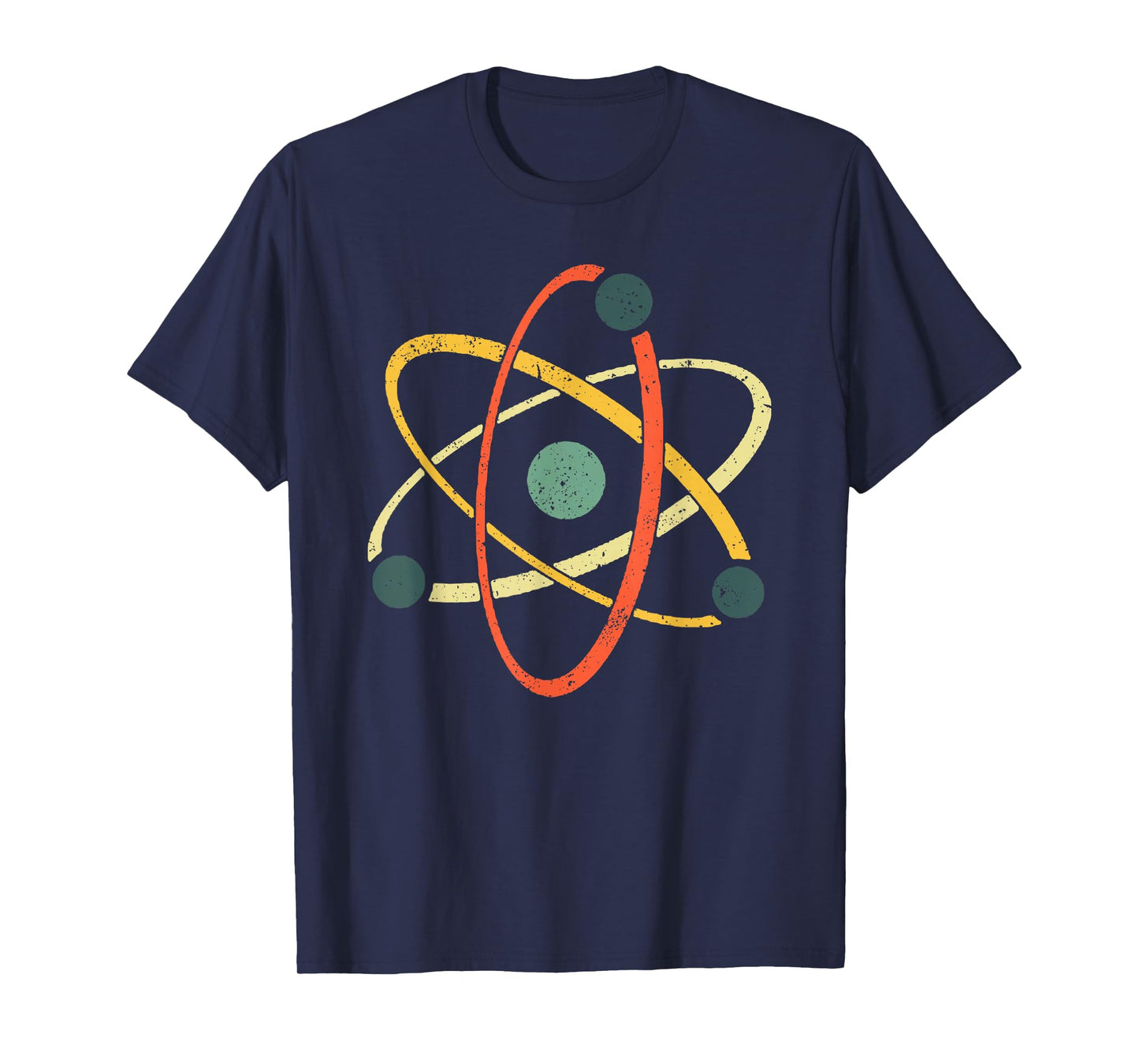 Cool Atom Art Men Women Biology Physics Chemistry Teacher T-Shirt
