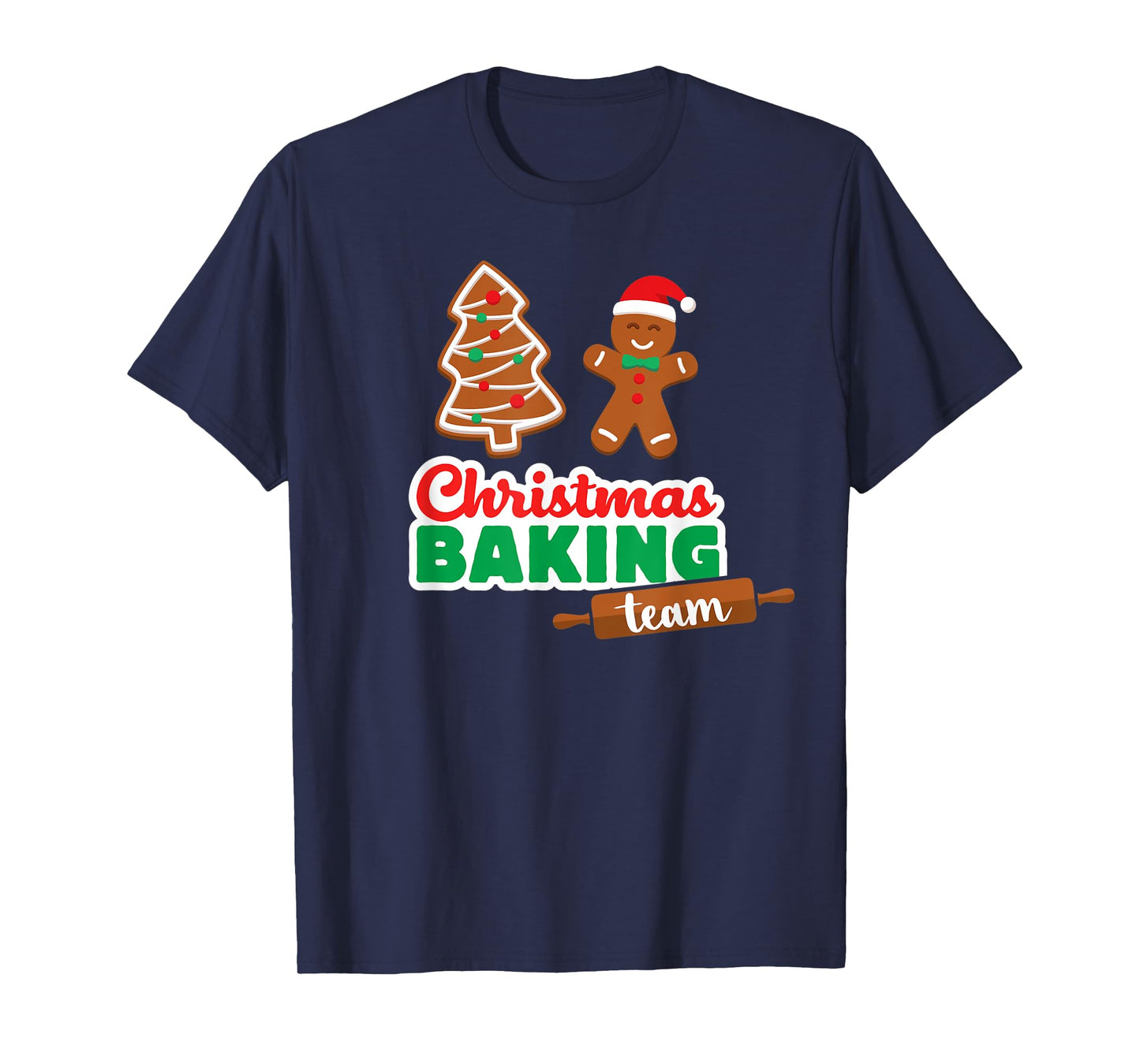 Christmas Baking Team T Shirt Funny Xmas Cookies Matching T-Shirt