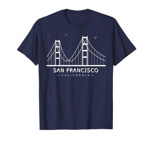 Golden Gate Bridge, San Francisco California, USA T-Shirt T-Shirt