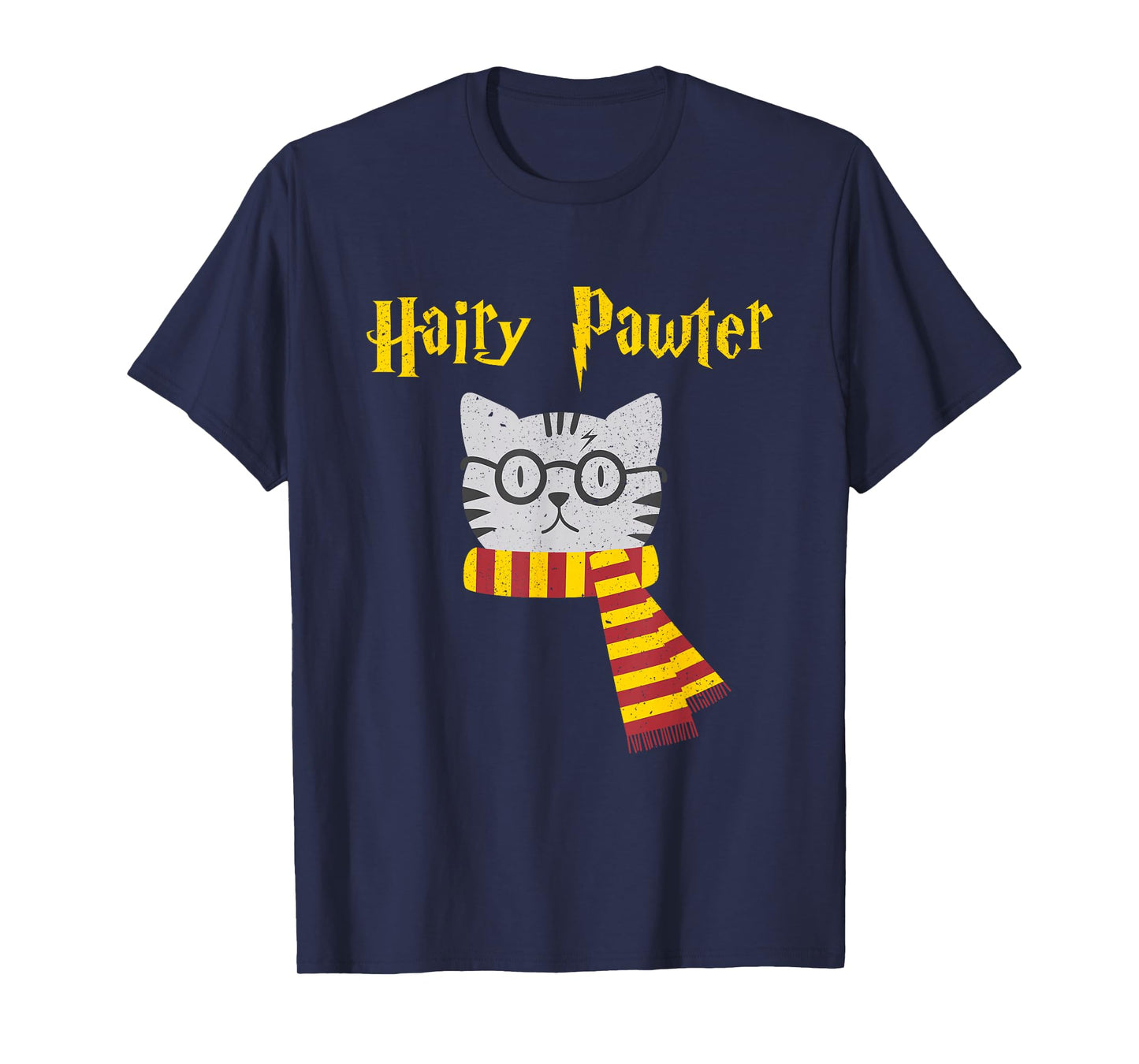 Hairy Pawter T shirt Cat Lover Tee Gift T-Shirt
