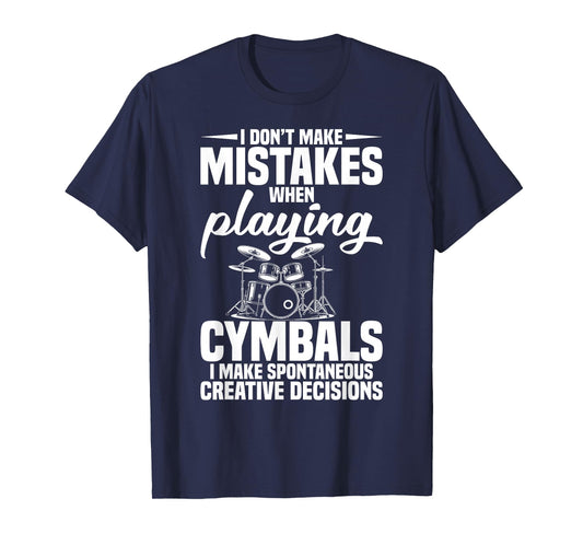 Drum Cymbals Set – Drum Accessories for Musicians T-Shirt