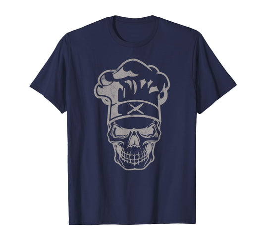 Chef Skull Chef's Hat Cooking Chef Gift T-Shirt
