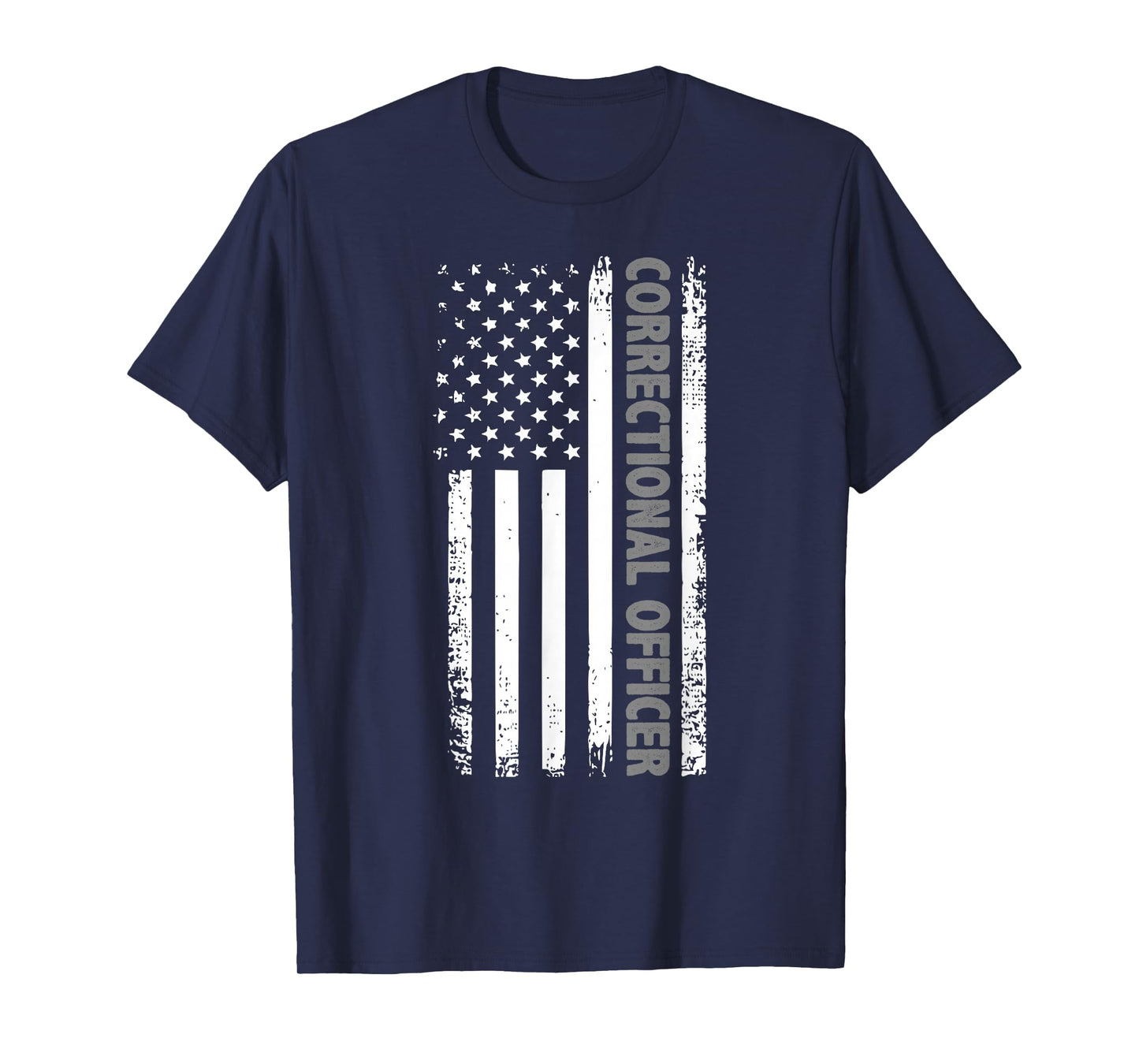 Correctional Officer American Flag T-Shirt