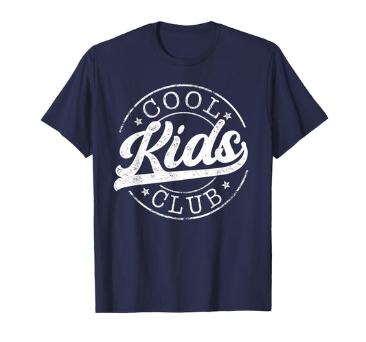 Cool Kids Club Emblem Design Best Kid T-Shirt