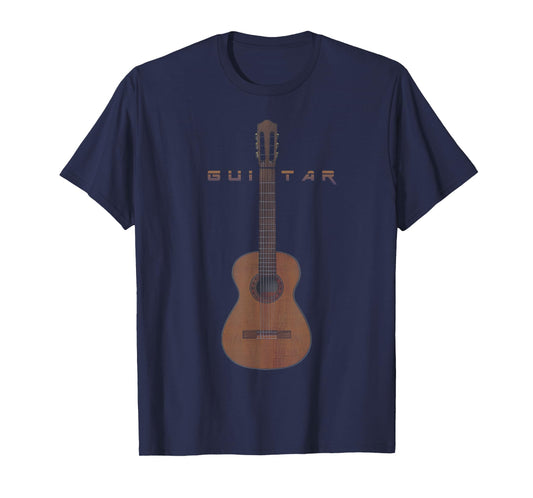 Acoustic Guitar, Guitarist, Guitar Player, Guitar Art Lover T-Shirt