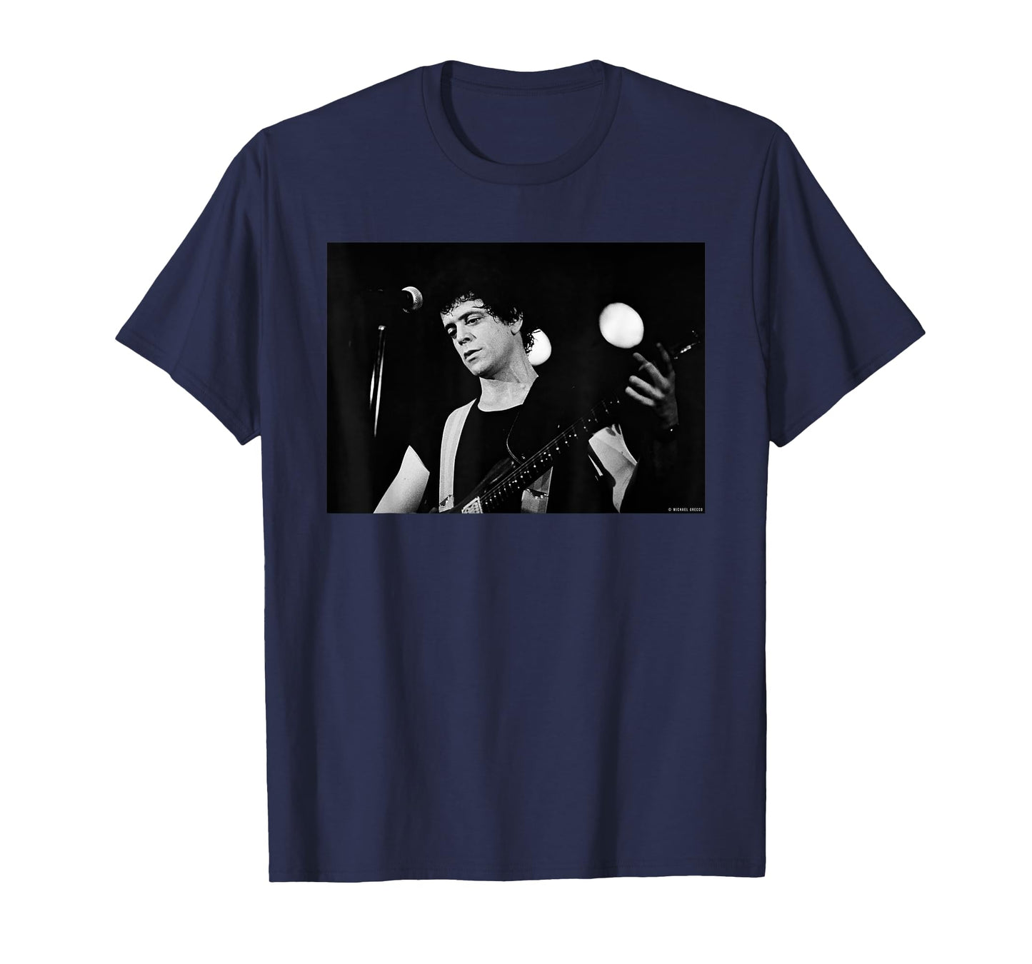Lou Reed Live in Boston 1980 by Michael Grecco T-Shirt