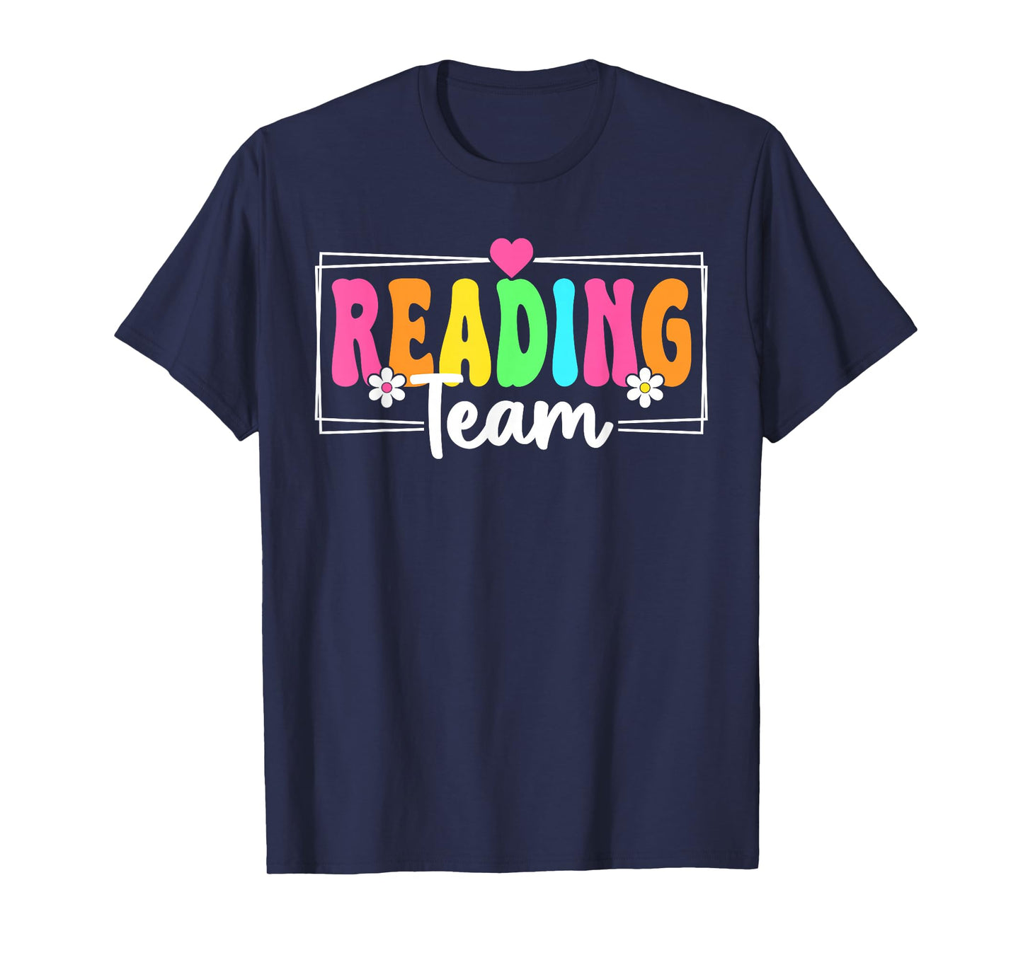 Reading Team Teacher Back to School Reading Teacher T-Shirt