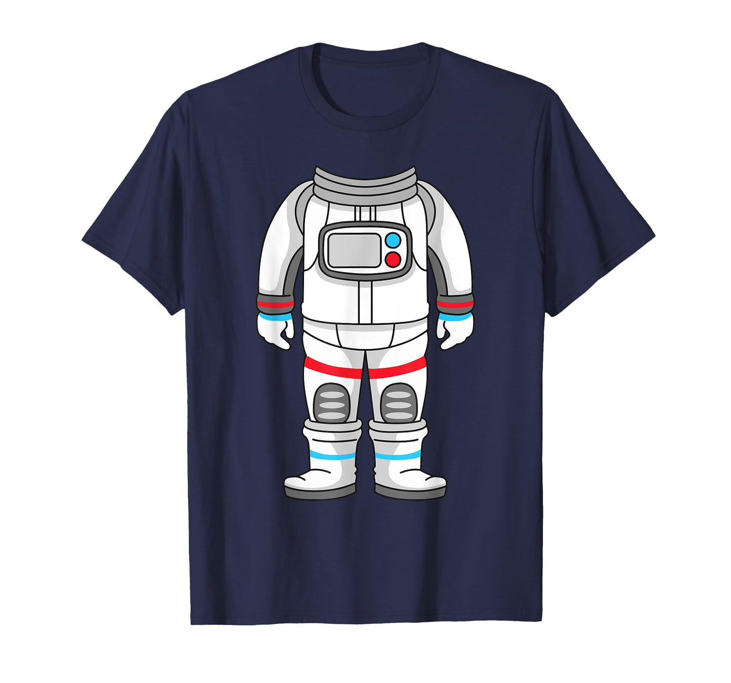 Astronaut Costume Space Suit Funny Halloween Spaceman T-Shirt