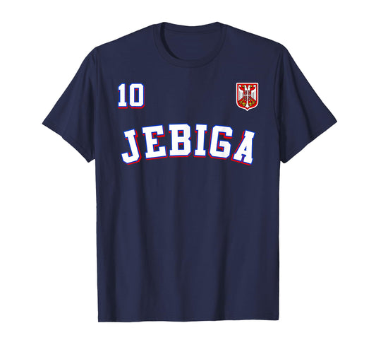 JEBIGA Serbian Flag Pride of Serbia Funny Balkan T-Shirt