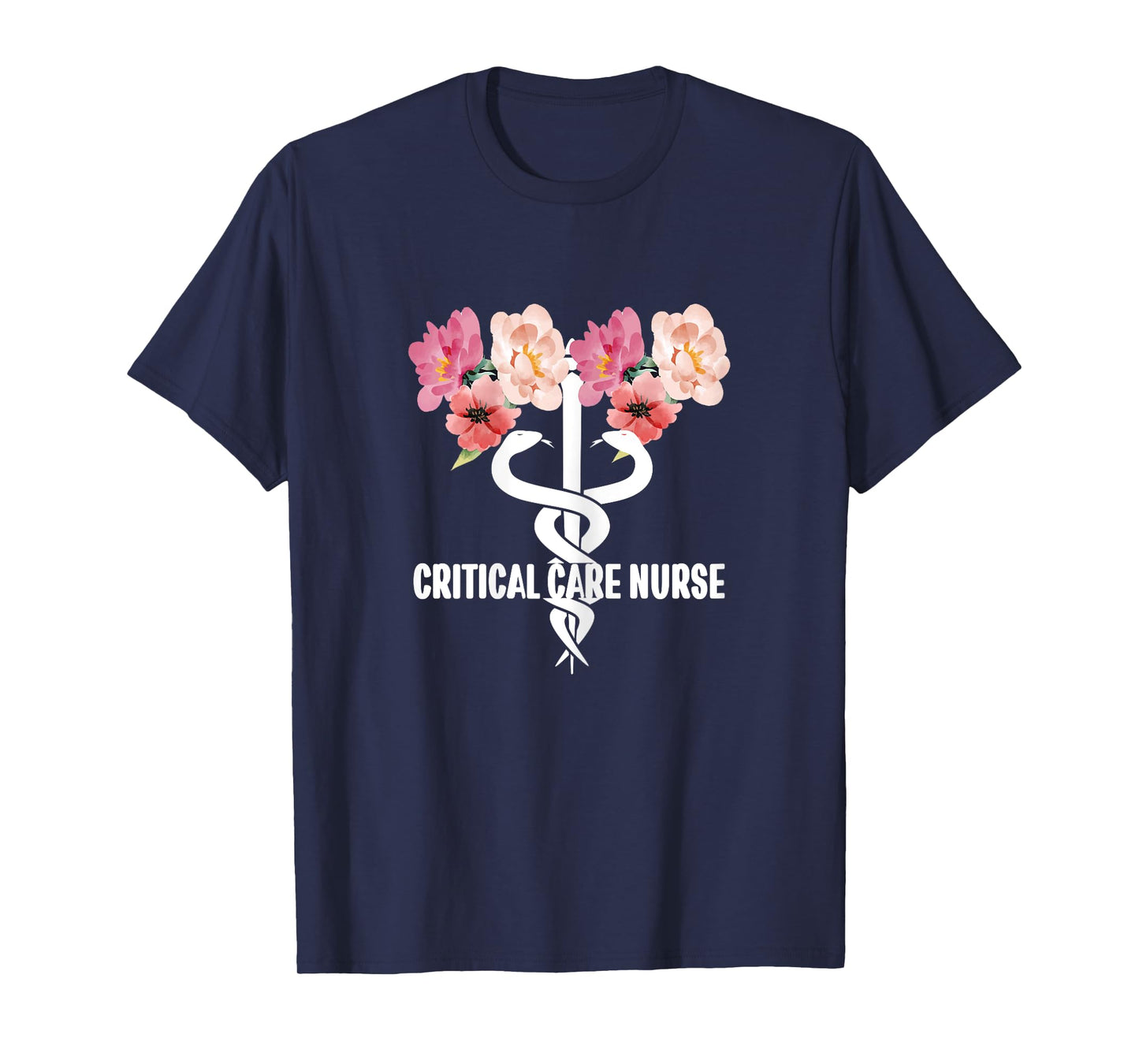Critical Care Nurse Caduceus ICU RN Critical Care Nursing T-Shirt