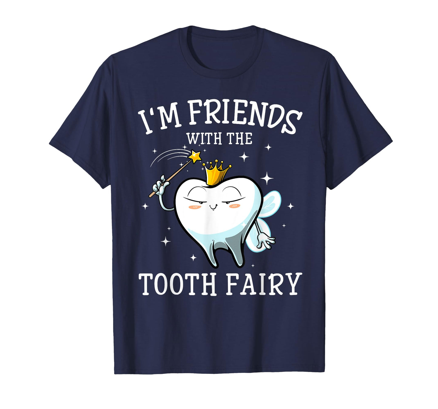 Cool Tooth Fairy Art Men Women Oral Dentist Dental Assistant T-Shirt