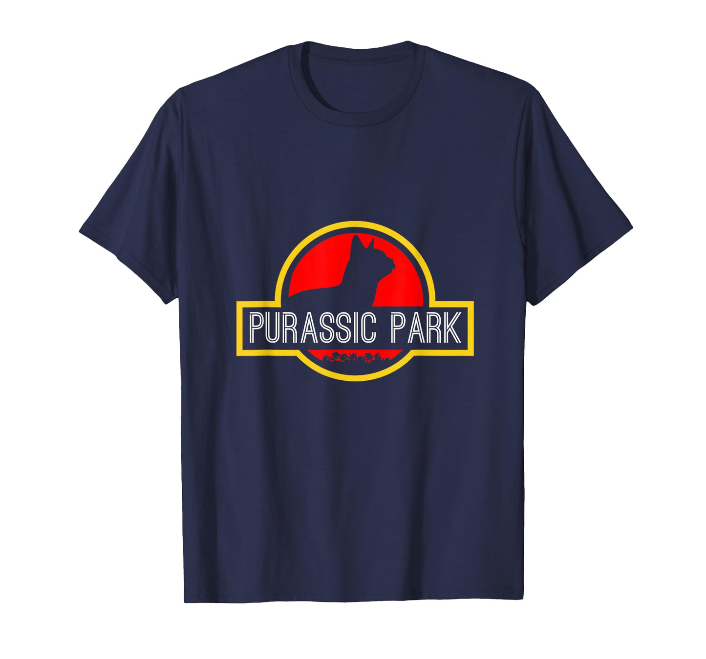 Purassic Park Cat Shirt - Funny Tshirt for Dinosaur Lovers T-Shirt