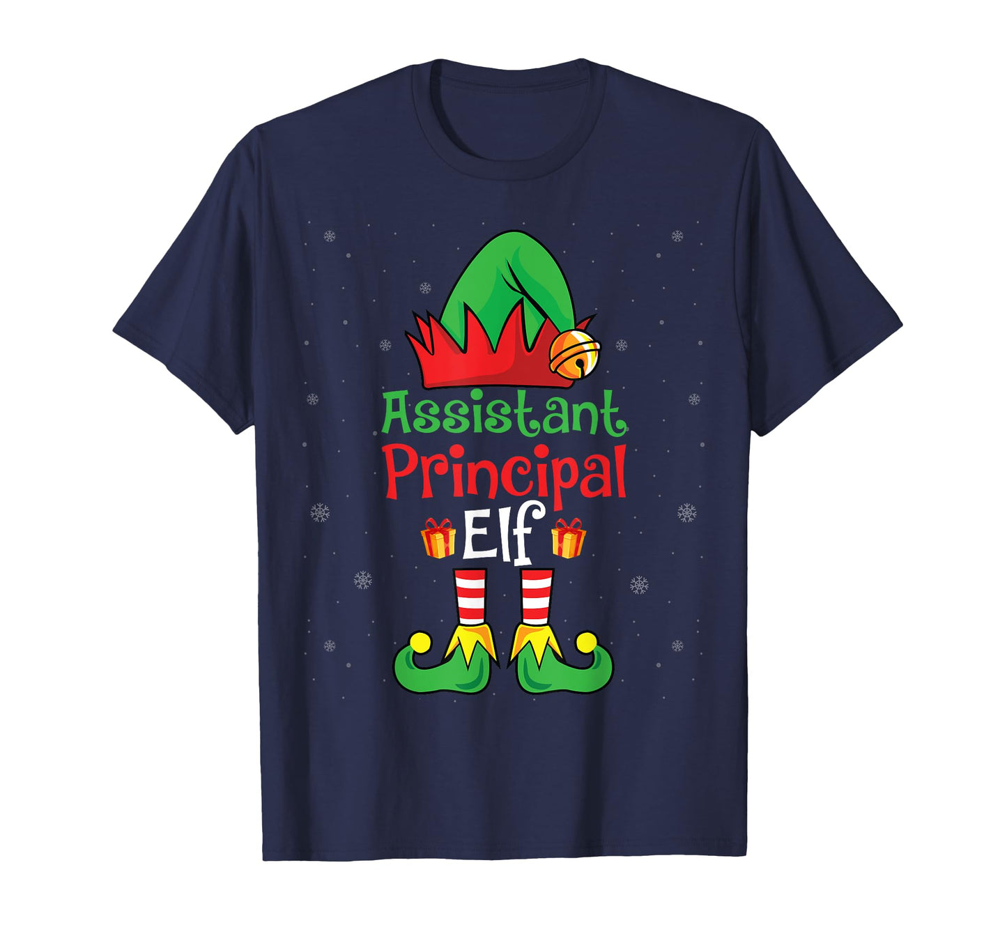 Assistant Principal Elf Xmas Party Christmas Holidays Elf T-Shirt