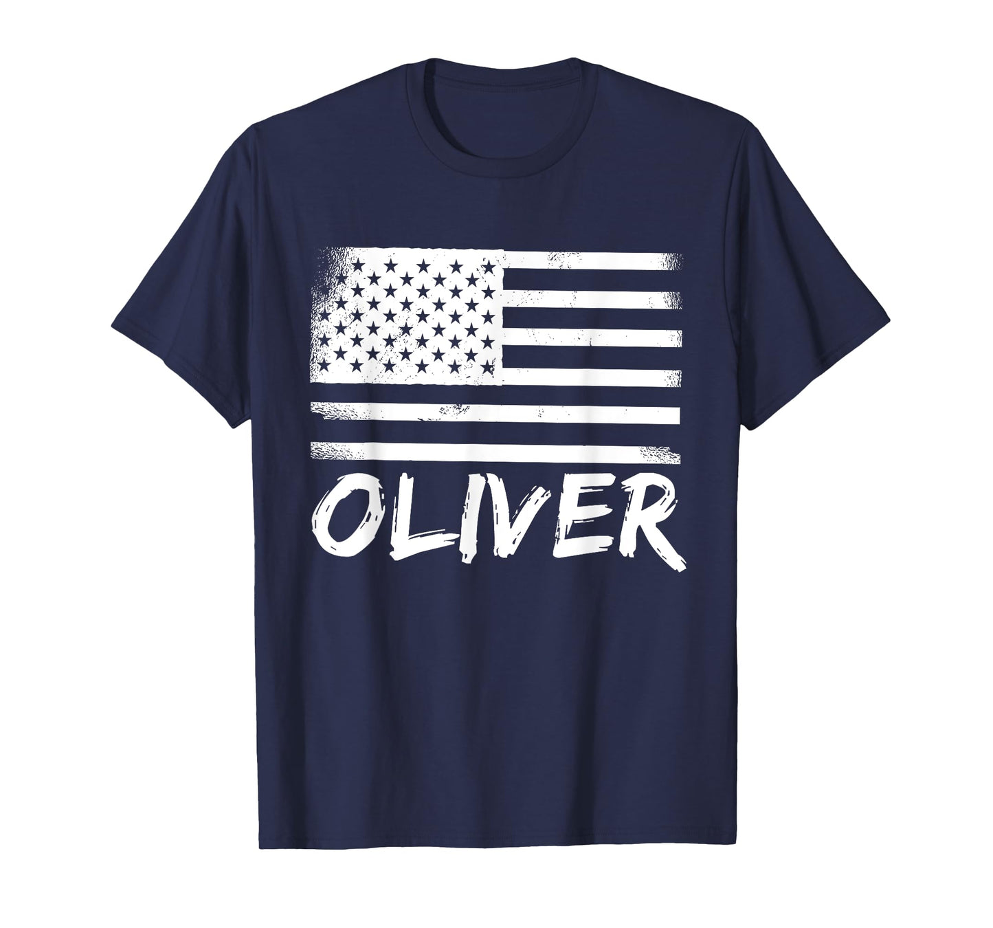 Oliver Citizenship Birthday Personalized Forename Name T-Shirt