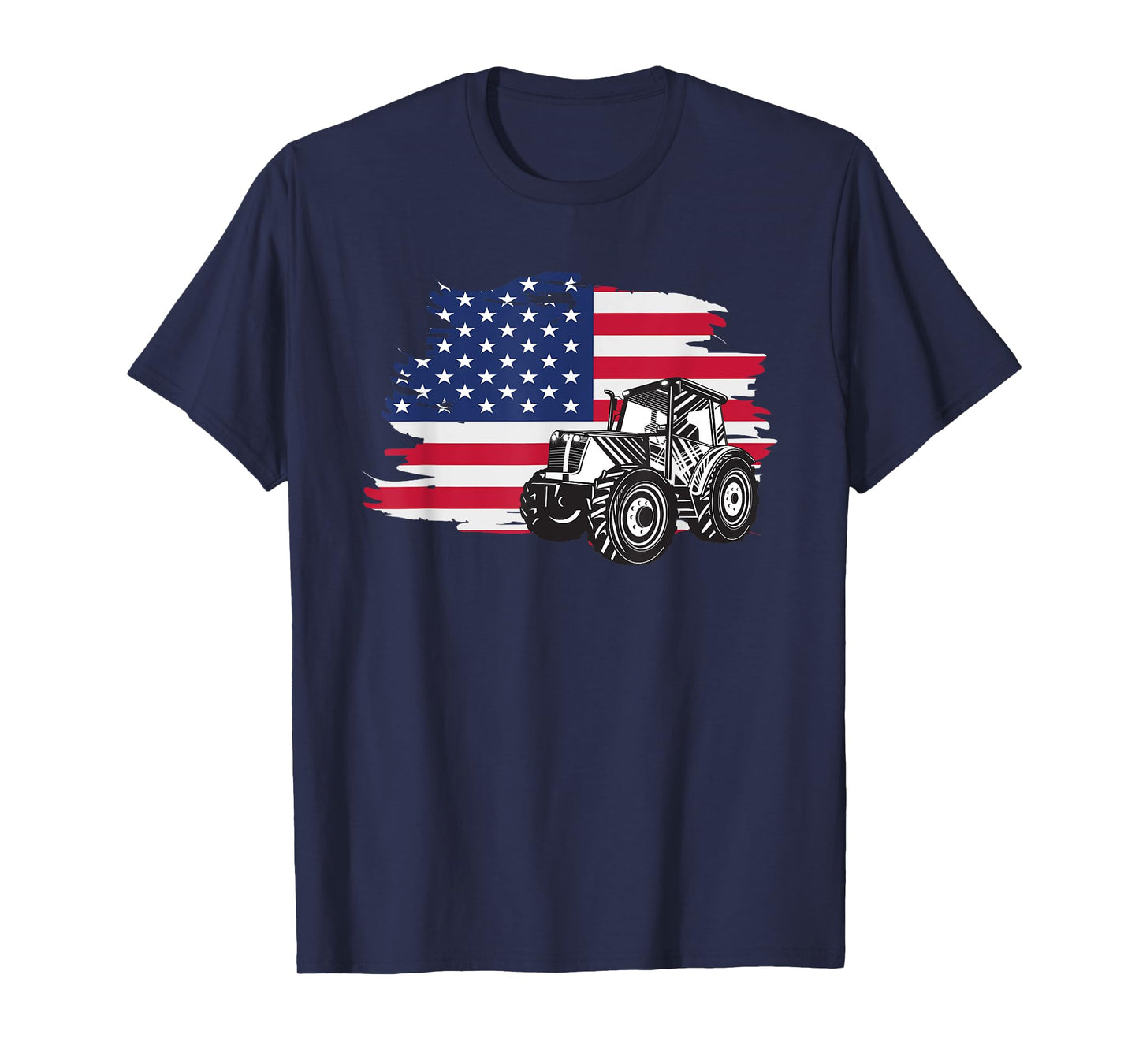 American Farmer US Flag - Farmer & Farming Gift T-Shirt