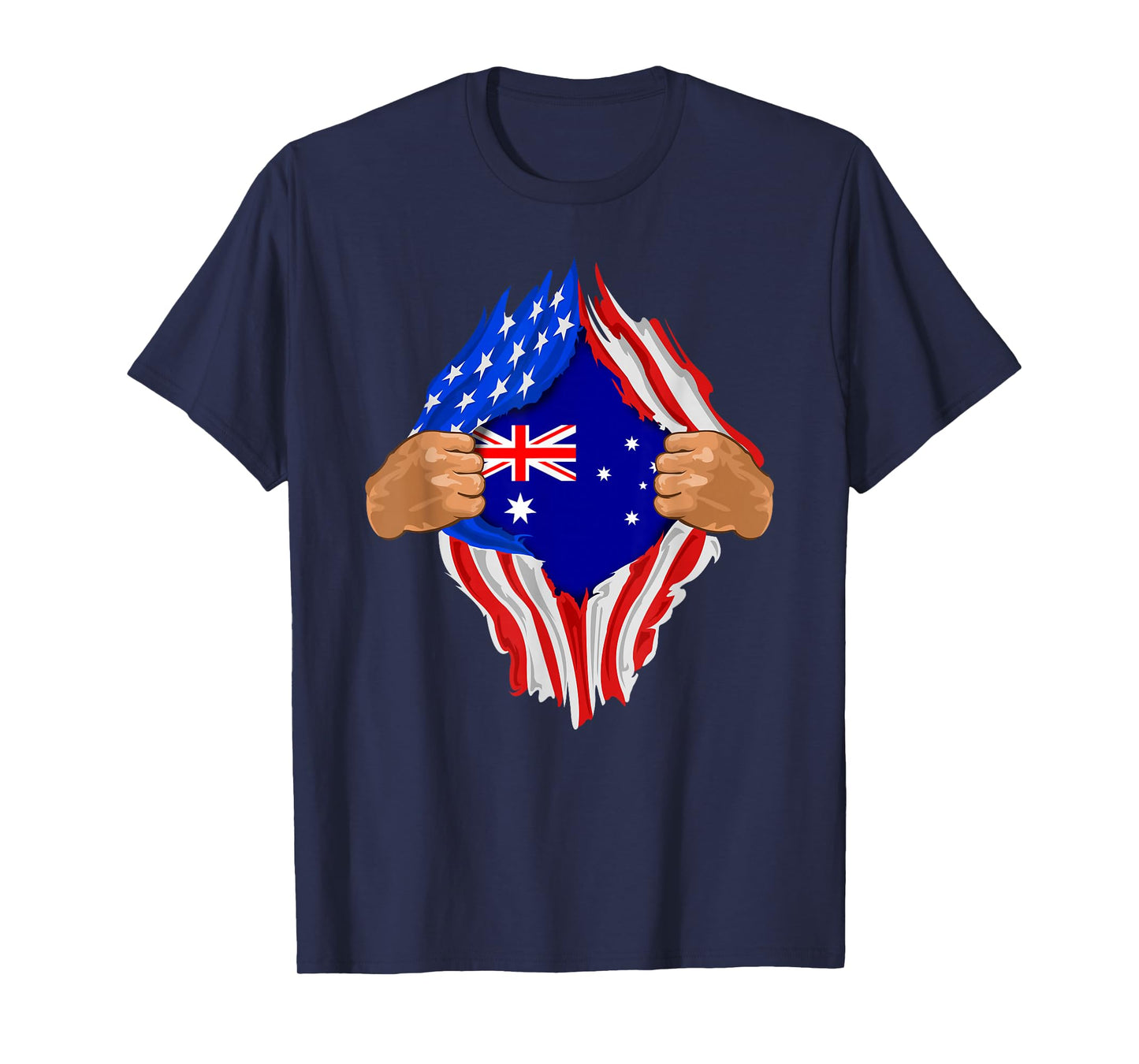 Australian Blood Inside Me T-Shirt | Australia Flag Gift T-Shirt