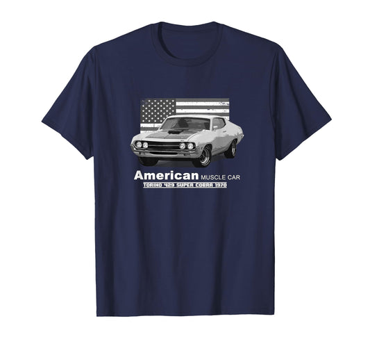 Torino 429 Super Cobra American Muscle Car 70s T-Shirt