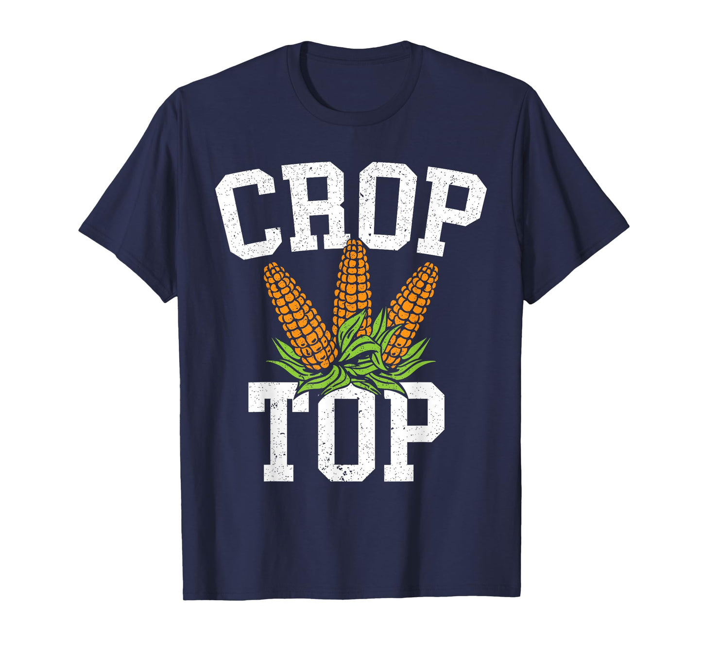 Crop Top Corn Farming Agriculturist Aggriculture Farmer T-Shirt