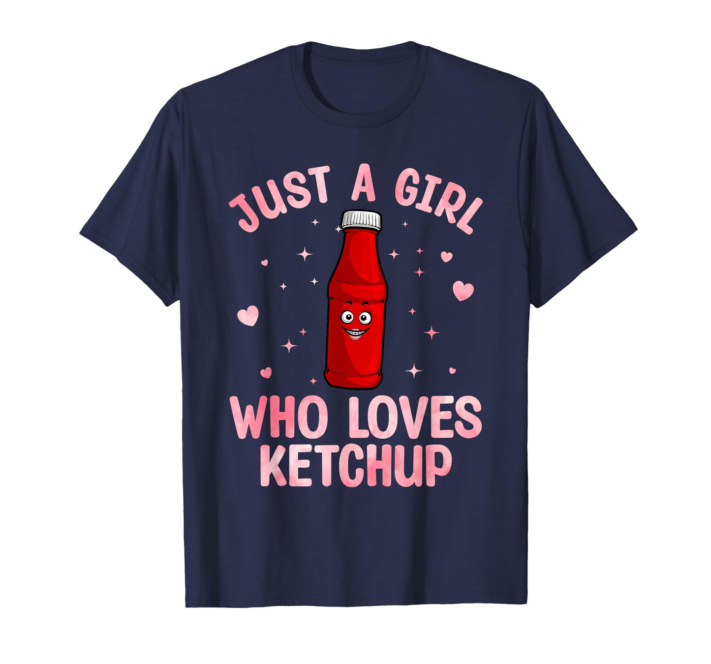 Cool Ketchup Art for Women Girls Kid Ketchup Novelty Ketchup T-Shirt