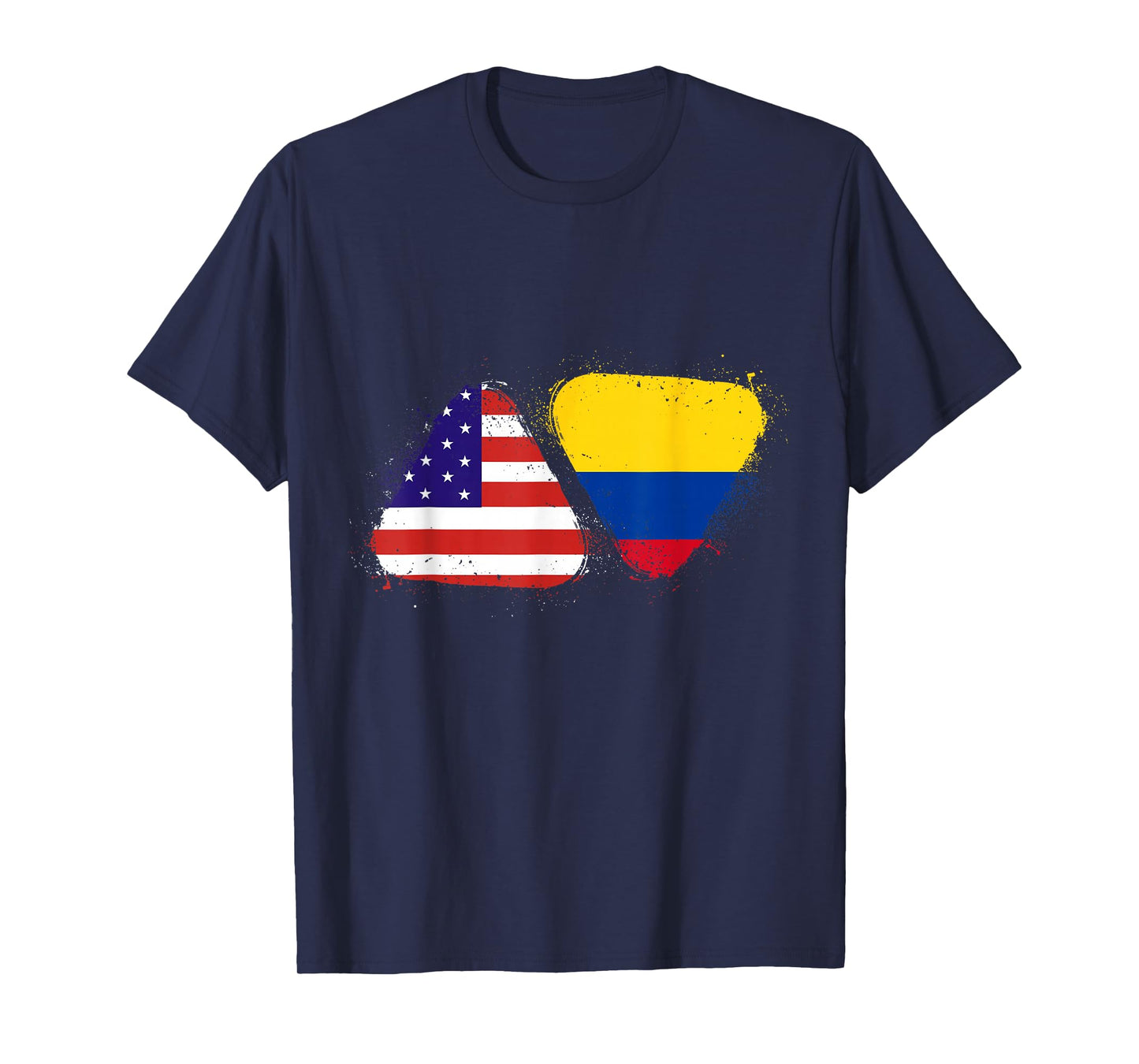 Colombia & USA Together, Half American, Half Colombian T-Shirt