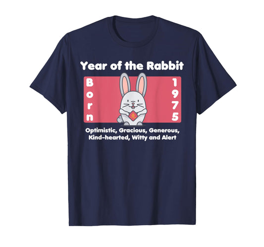 1975 Birthday Year of the Rabbit T-Shirt